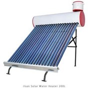 تصویر آبگرمکن خورشیدی ۲۰۰ لیتر هوشمند آویسا 