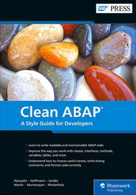 تصویر دانلود کتاب Clean ABAP: A Style Guide for Developers [1&nbsp;ed.] کتاب انگلیسی Clean ABAP: یک راهنمای سبک برای توسعه دهندگان [1&nbsp;ed.]