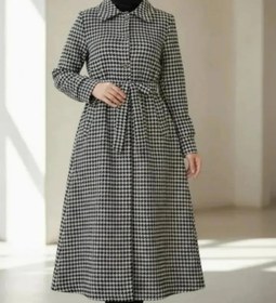 تصویر پالتو فوتر پشمی باکیفیت الیاف طبیعی 