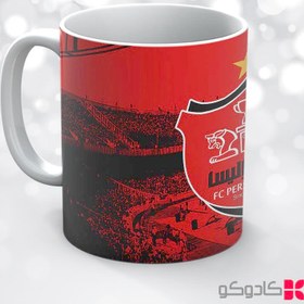 تصویر ماگ طرح پرسپولیس کد 32003 