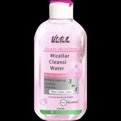 تصویر میسلار واتر مخصوص پوست های چرب و آکنه دار ویتابلا Micellar Cleansi Water VITABELLA