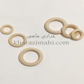 تصویر حلقه جغجغه چوبی 