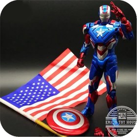 تصویر اکشن فیگور مرد آهنی (آیرون پاتریوت) Iron Man :Iron Patriot 