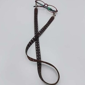 تصویر بندعینک چندضلعی - عنابی ا glasses strap glasses strap
