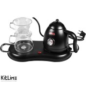 تصویر کتری برقی تنسر مدل GL-T6C ظرفیت ۸۰۰ میلی‌لیتر 