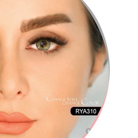 تصویر لنز چشم فصلی هرا رنگ سبز متوسط RYA310 شماره 09 