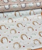 تصویر پارچه ملحفه عروسکی ترک طرح بیدو 