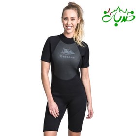 تصویر (وتسوت) لباس غواصی و ورزش های آبی ۳ میل TRESPASS کد ۶ زنانه نیم تنه TRESPASS neoprene wetsuit 3 mm