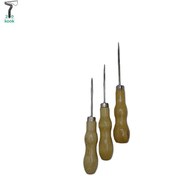 تصویر پک درفش دسته چوبی سه تایی 