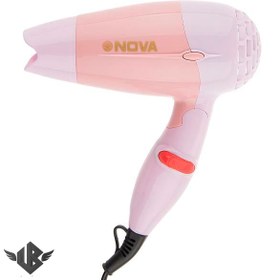 تصویر سشوار مسافرتی نوا مدل NV-662 ا Nova NV-662 Travel Hair Dryer Nova NV-662 Travel Hair Dryer