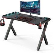تصویر میز گیمنگ Gaming Desk with LED RGB RC Light ا Gaming Desk with LED RGB RC Light Gaming Desk with LED RGB RC Light