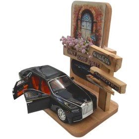 تصویر مجسمه دکوری طرح ماشین 