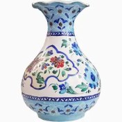 تصویر گلدان میناکاری اصفهان دست ساز 