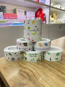 تصویر نوار چسب پی وی سی طرحدار ، چسب آب بندی 