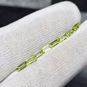 تصویر پک 8 عددی نگین سنگ زبرجد معدنی کد 36498 