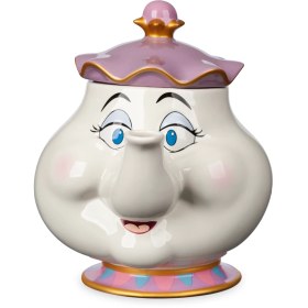 تصویر قوری دیو دلبر دیزنی،خانم پاتس Disney Store Mrs Potts Teapot 