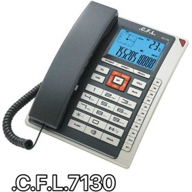 تصویر تلفن با سیم سی.اف.ال مدل 7130 ا C.F.L 7130 Corded Telephone C.F.L 7130 Corded Telephone
