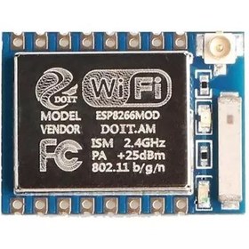 تصویر ماژول وای فای ESP8266 مدل ESP-07 