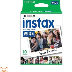 تصویر کاغذ پرینتر Fujifilm Instax Wide White Film 