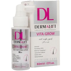 تصویر لوسیون تقویت کننده مو سر آقایان درمالیفت مدل Vita Grow 