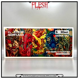 تصویر ست رنگ ژاپنی JAPAN SET 6pcs 30ml 