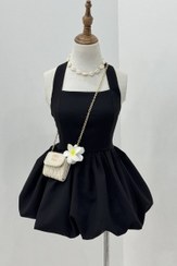 تصویر پیراهن پفی کوتاه 