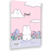 تصویر دفتر مشق پیتیکو ۴۰ برگ فانتزی سری Dream 