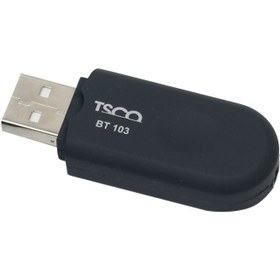 تصویر دانگل بلوتوث تسکو مدل BT 103 ا TSCO BT 103 Bluetooth USB Dongle TSCO BT 103 Bluetooth USB Dongle