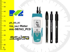 تصویر کیفیت سنج آب MIC 987A3-PCD + اکسیژن متر 