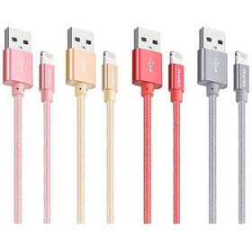 تصویر کابل کوتاه آیفونی فست شارژ Awei CL-988 30cm Awei CL-988 30cm Lightning Cable