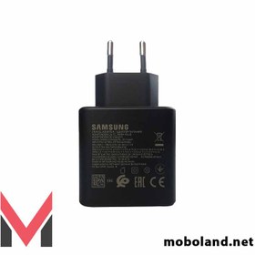 تصویر شارژر، کابل شارژ و آداپتور فست شارژ اصلی سامسونگ Galaxy S23 Plus S916 