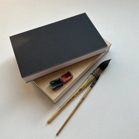 تصویر دفتر دست ساز تخصصی و حرفه‌ای آبرنگ و آبمرکب 