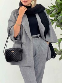 تصویر پالتو دو دکمه سوگند کد7515 