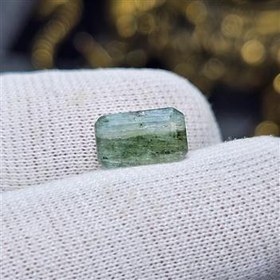 تصویر نگین سنگ طبیعی زمرد معدنی زامبیا کد 35510 