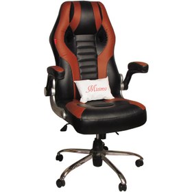 تصویر صندلی گیمینگ میزیمو مدل PS4 4GH - زرد 