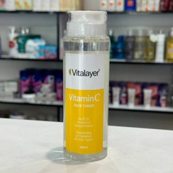 تصویر تونر صورت ویتامین C ویتالیر Vitalayer vitamin c face toner