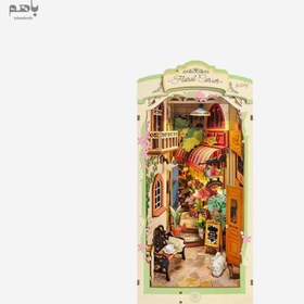 تصویر غش گیر مینیاتوری روبوتایم مدل Floral Corner کد TGB09 