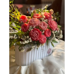 تصویر دسته گل شمع candle