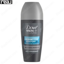 تصویر رول ضد تعریق مردانه داو مدل CLEAN COMFORT حجم 50 میل DOVE MEN+CARE CLEAN COMFORT ANTI-PERSPIRANT