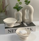 تصویر کاسه تکسچر پایه دار 