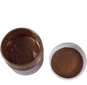 تصویر رنگ قهوه ای اکرلیک نیمی 