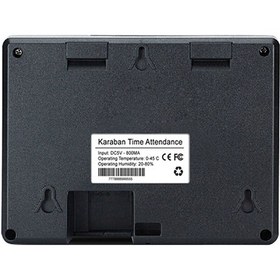 تصویر دستگاه حضور و غیاب مدل KTA-260 کارابان Karaban KTA-260 time attendance device