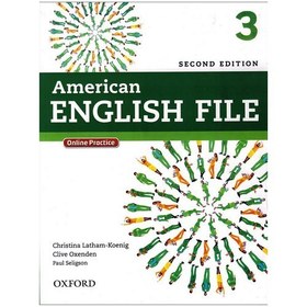 تصویر کتاب زبان American English File 3 ویرایش دوم American English File 3 2nd Edition