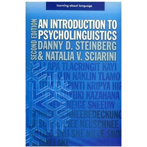 Introduction to Psycholinguistics 第二版 خرید و قیمت An Introduction To Psycholinguistics 2nd | ترب