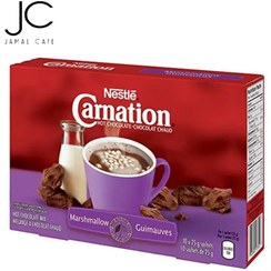 تصویر هات چاکلت کارنیشن نستله مارشمالو 