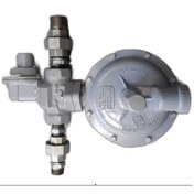 تصویر رگلاتور 25 متری 60 به "1/4 گازسوزان به همراه اتصالات REGULATOR 1/4*60