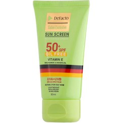 تصویر کرم ضد آفتاب رنگی SPF50 دفکتو 50ml 