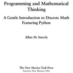 خرید و قیمت دانلود کتاب Programming and Mathematical Thinking: A Gentle ...