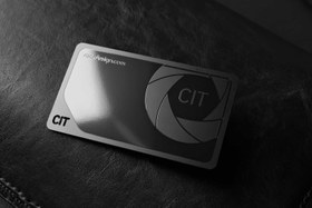 تصویر کارت ویزیت فلزی CIT 