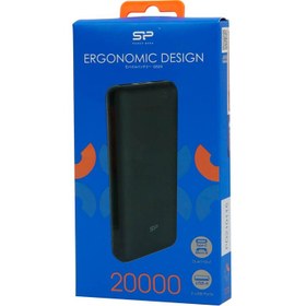 تصویر پاور بانک سیلیکون پاور مدل GS20 با ظرفیت 20000 میلی آمپر ساعت Silicon Power GS20 20000mAh Power Bank